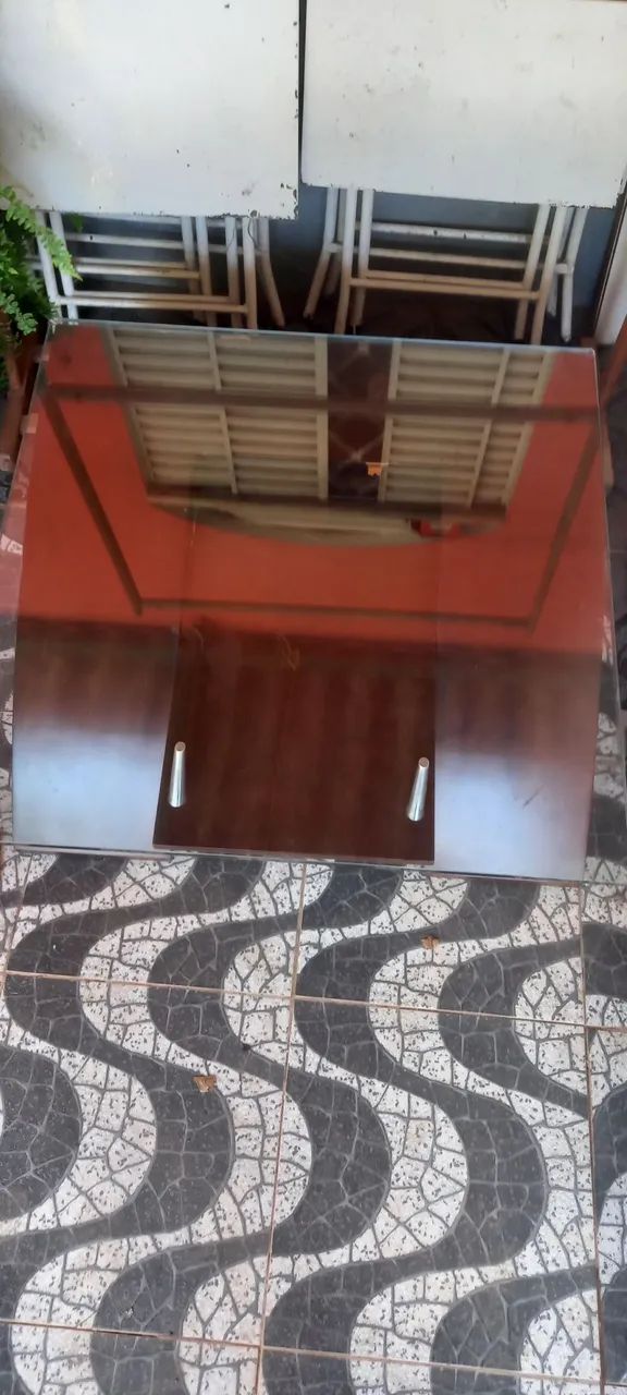 Mesa de centro  tampa de vidro  - Foto 2