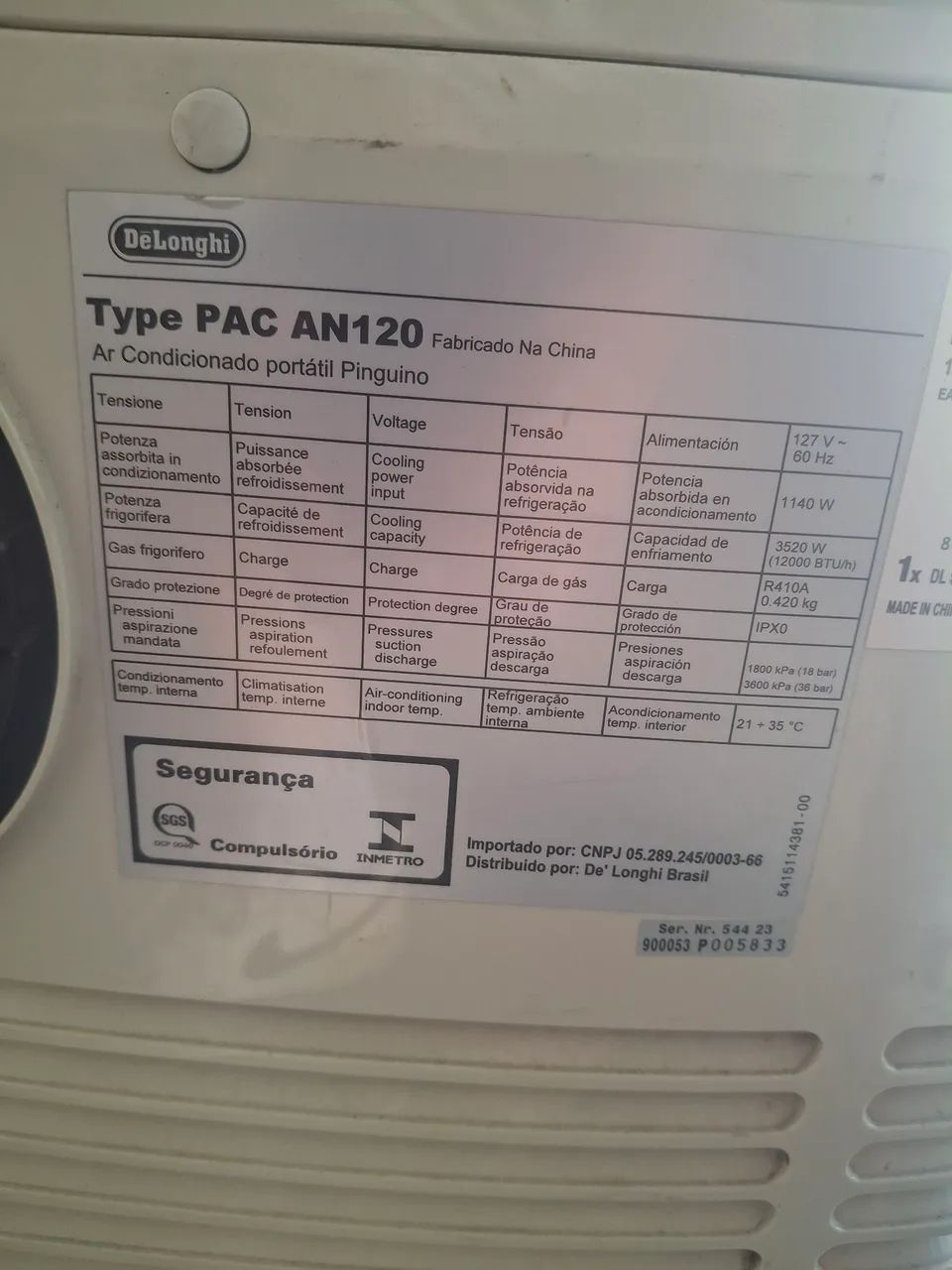 Ar-condicionado Delonghi - Foto 3