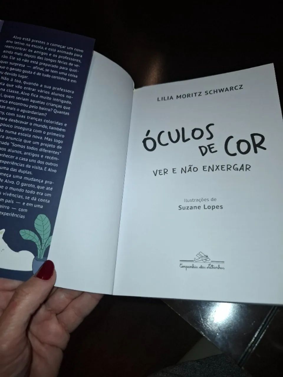 Livro Óculos de Cor - Lilia Schwarcz - Foto 2