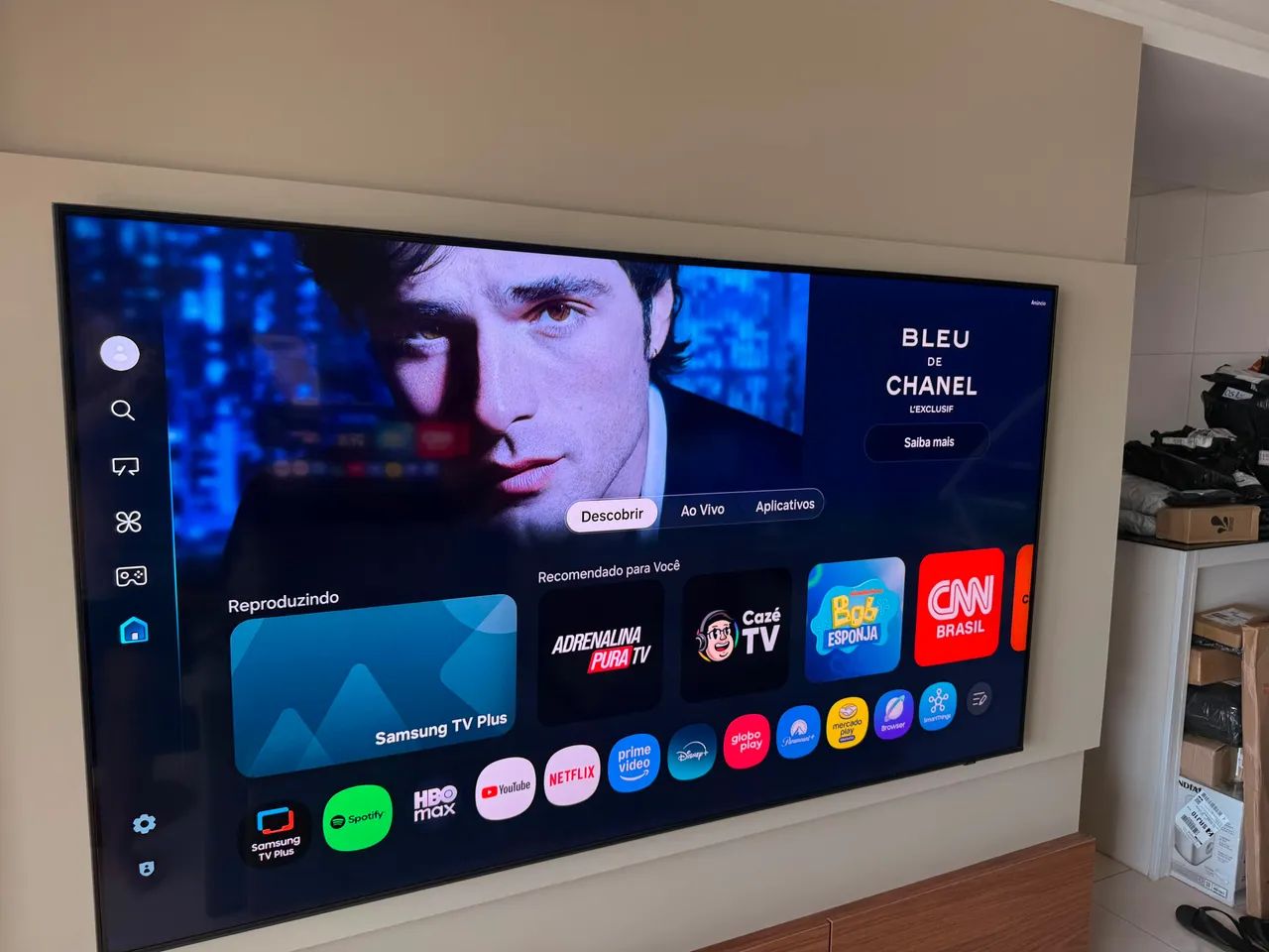 Tv 75 polegadas Samsung Qled 4k - Foto 2
