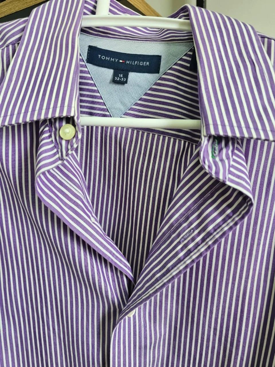 Camisa Social Tommy Hilfiger Masculina - Foto 2