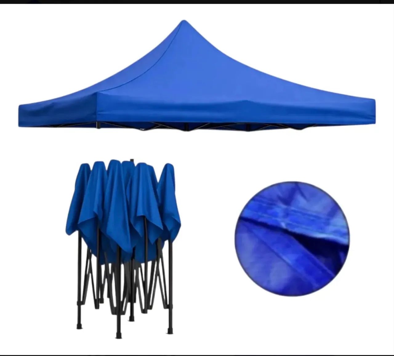 Lona para tenda 3x3 Sanfonada Resistente Durável 