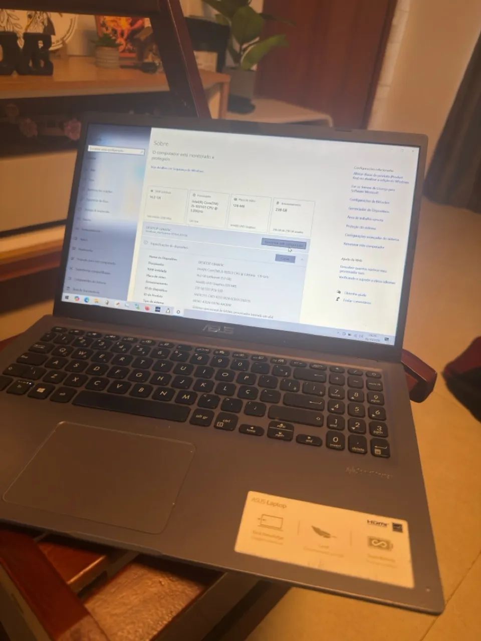 Notebook i5 10g
