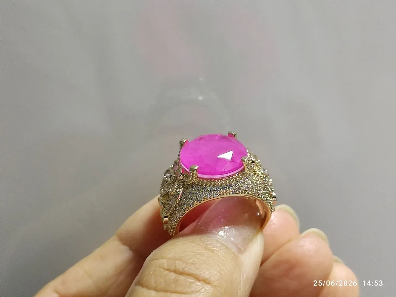 Lindo anel semi Jóia  - Foto 3