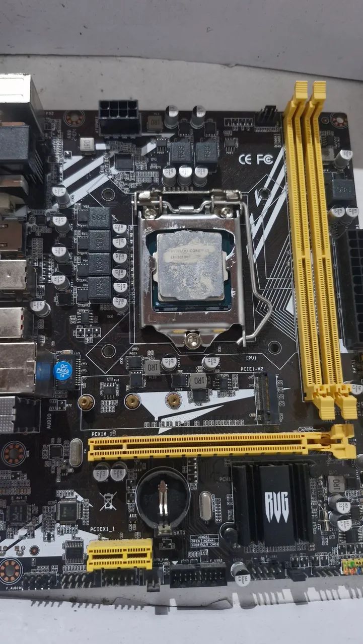 Core i3 10100f + h510 + hd de 1tb