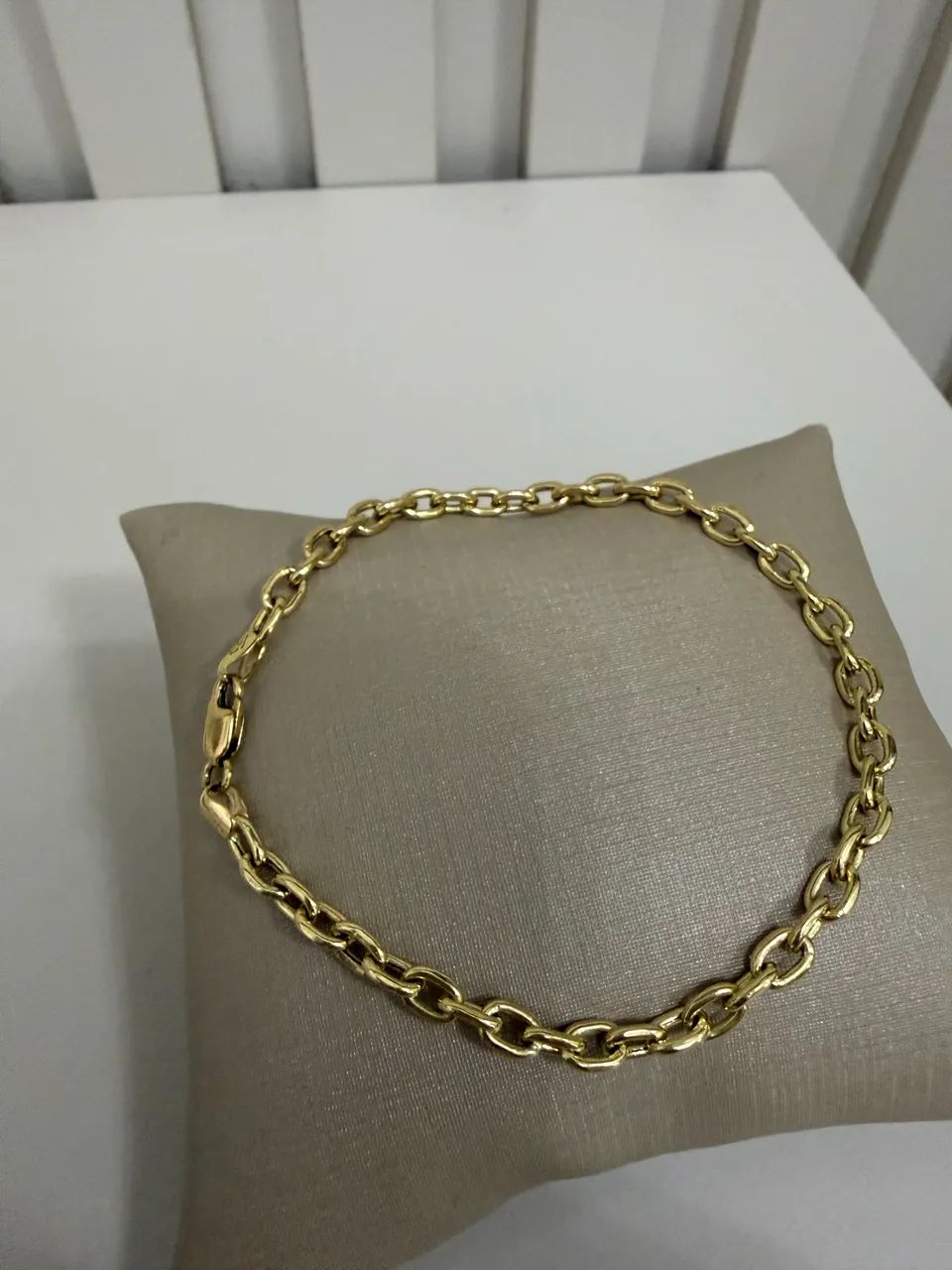 Pulseira ouro 18k, 3.8 gramas. - Foto 5