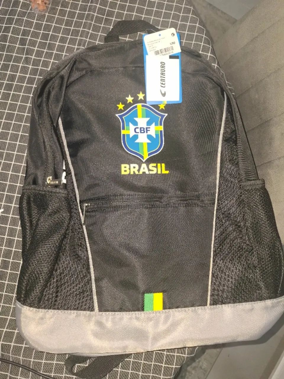 Mochila CBF Brasil Preta - Foto 2
