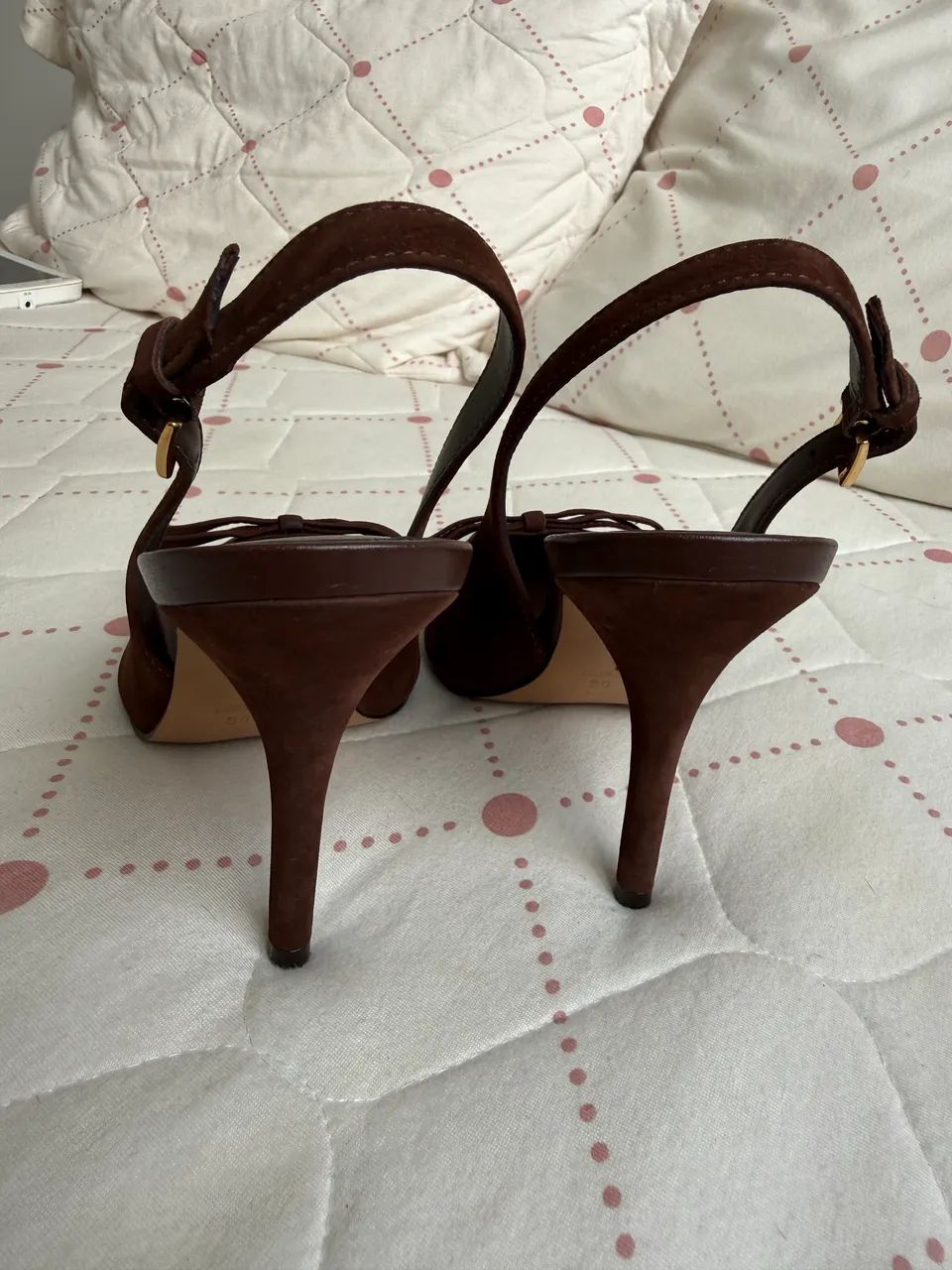 Scarpin marrom Arezzo 35 - Foto 2
