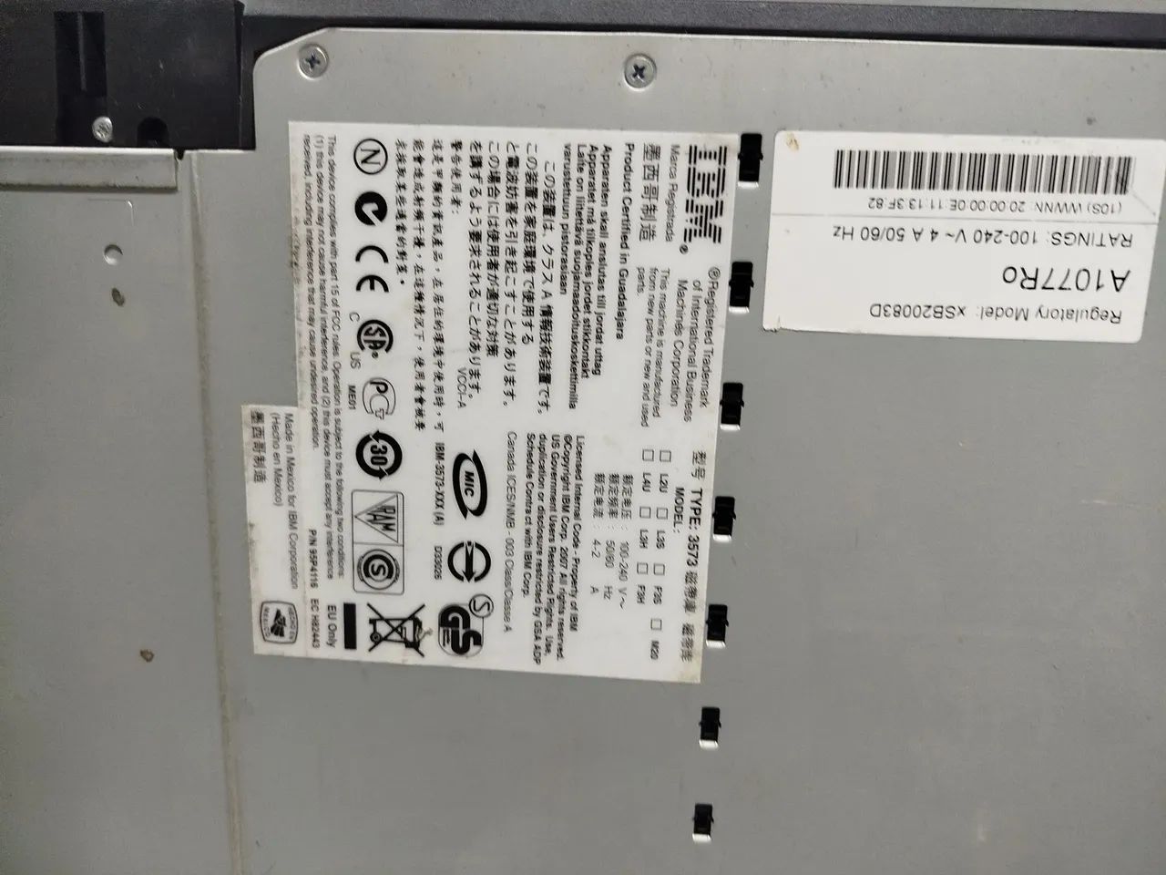 Storage IBM system TS3100 Com módulo IBM LTO-4 Ultrium - Foto 4