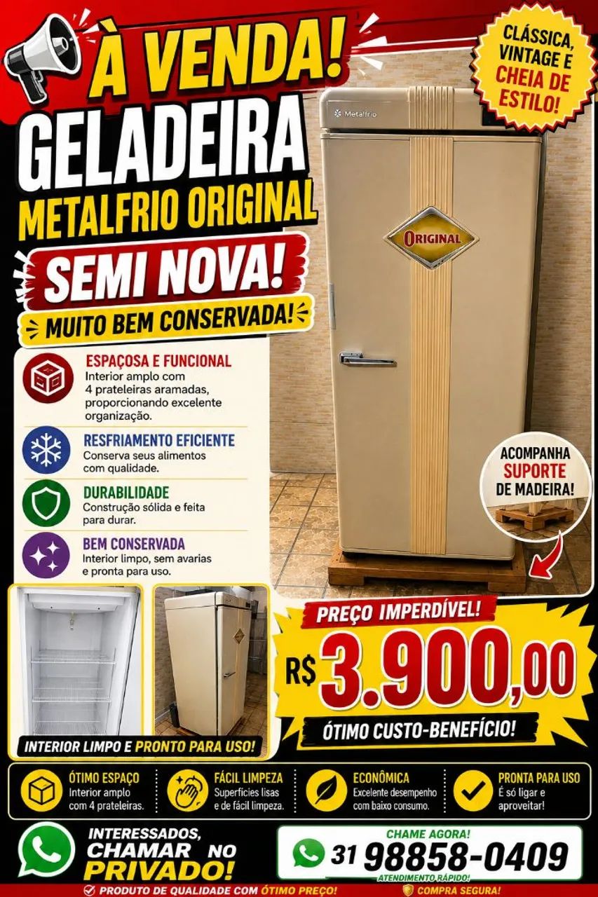 Freezer cervejeira vertical 