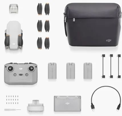 drone dji mini 2 - fly more combo completo !!