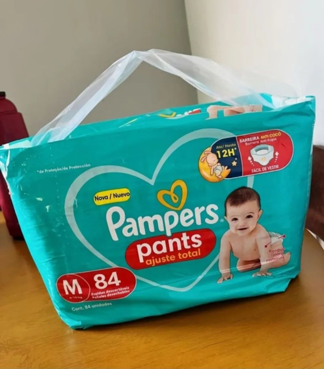 Fralda Pampers pants M 