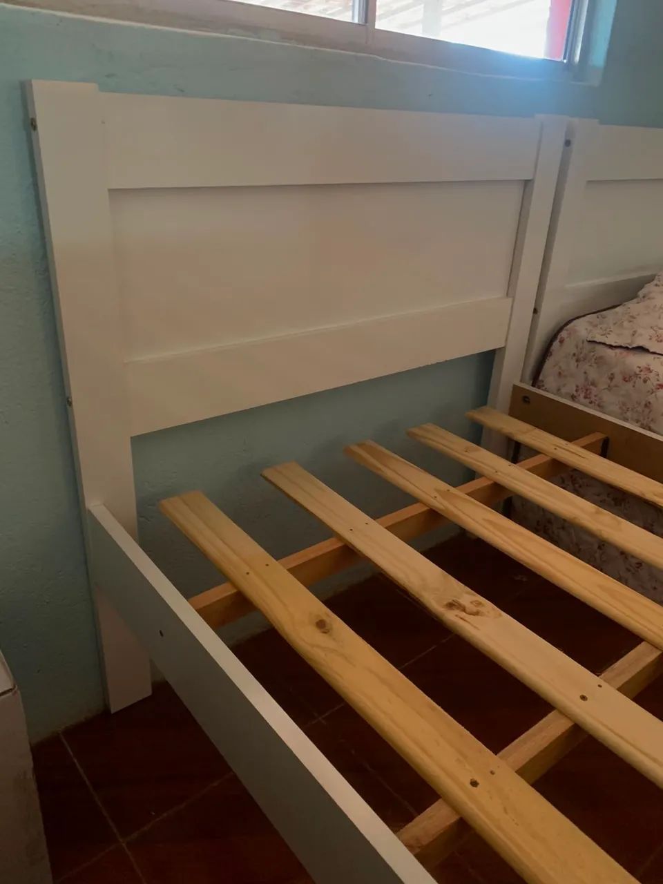 CAMA DE SOLTEIRO COM COLCHÃO ORTOBOM - Foto 2