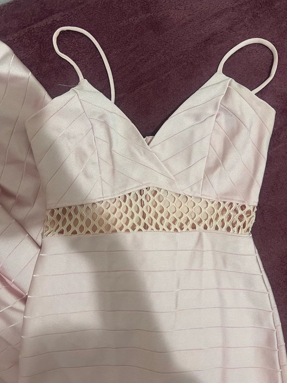 Vestido longo rosa bebê  - Foto 3