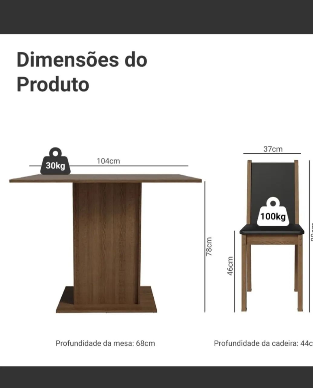 Mesa nova nunca usada