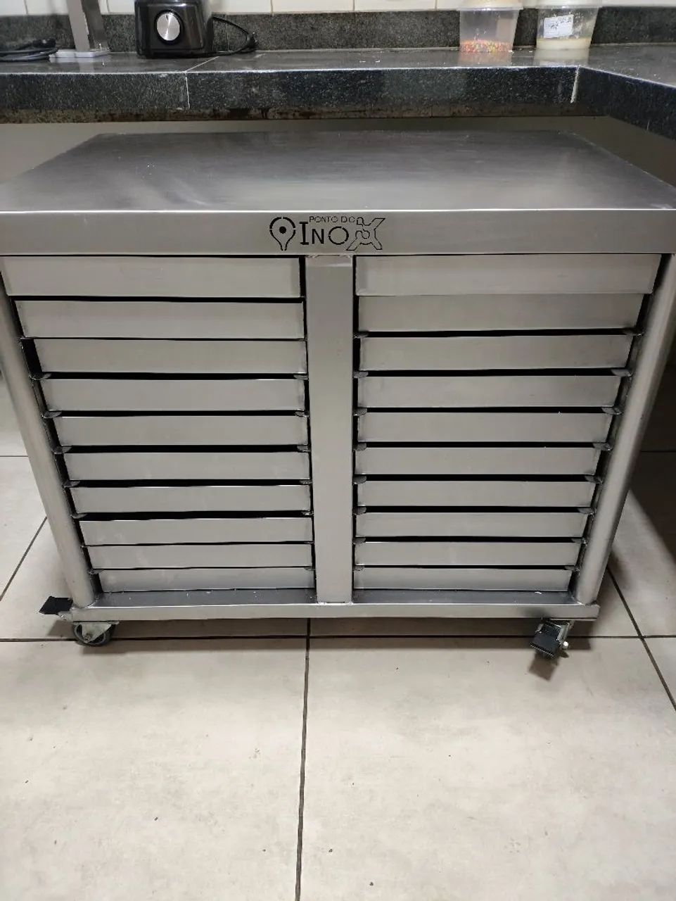 Gaveteiro Inox Térmico duplo  - Foto 3