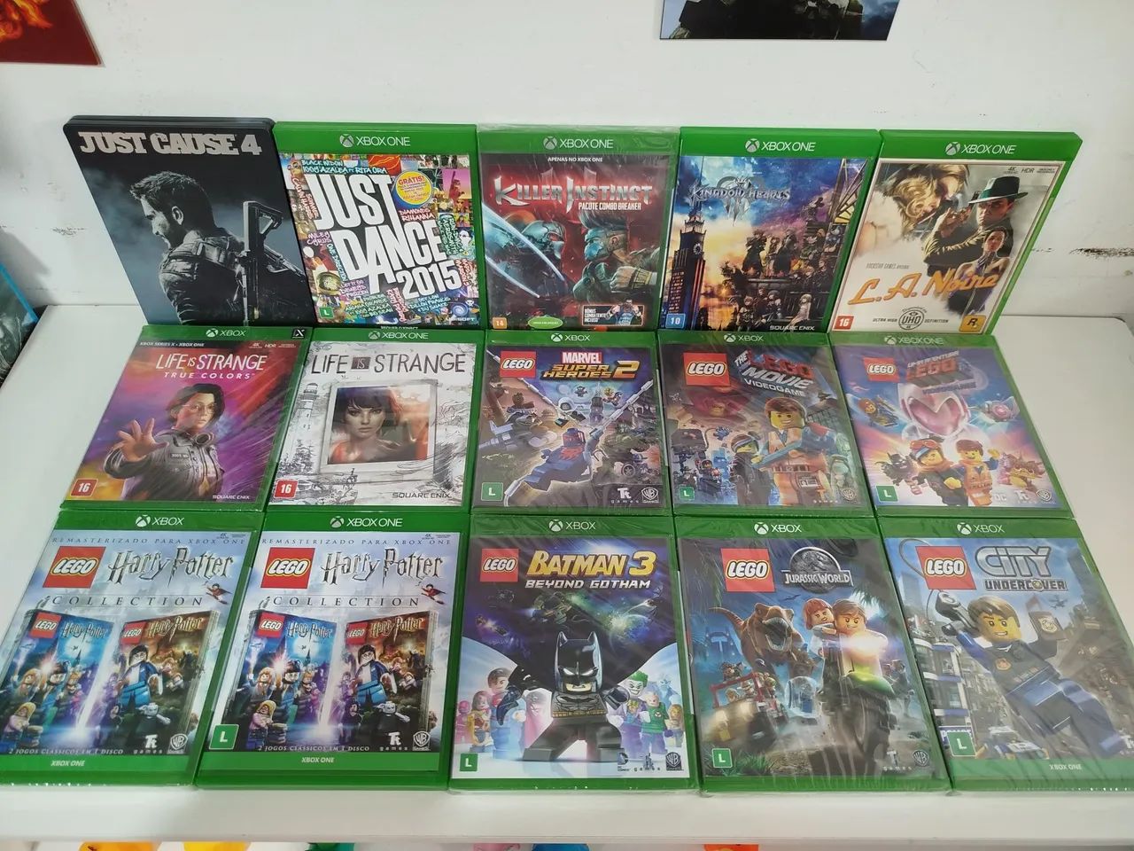 Jogos Xbox One (descrição com valores) - Jogos de Vídeo Game