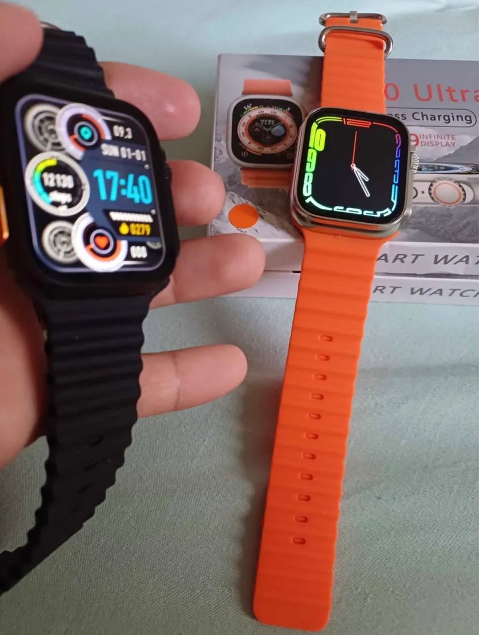 Relógio smartwatch T800 ultra - Foto 2