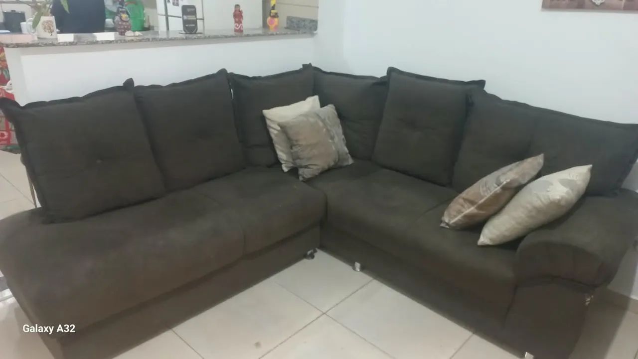 Lindo sofá 2 e 3 lugares 