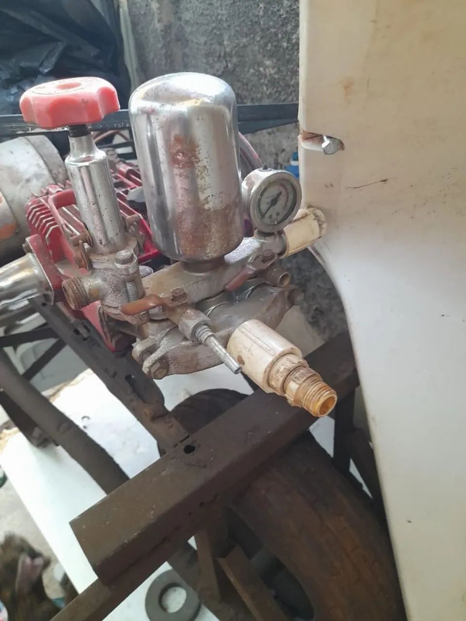 Bomba de pistão lava jato 