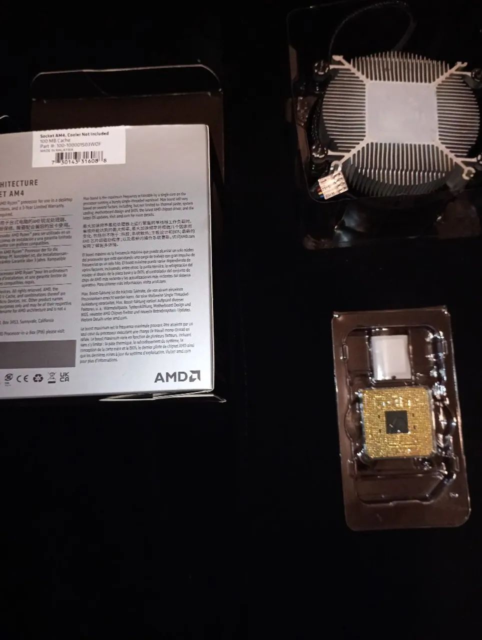 Ryzen 5600g Placa mãe B450 Kit Upgrade.