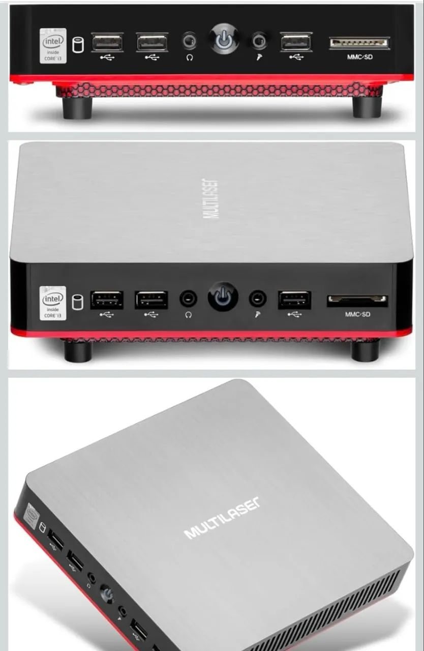 MINI PC 4GB SSD 120 - Multilaser NOVO