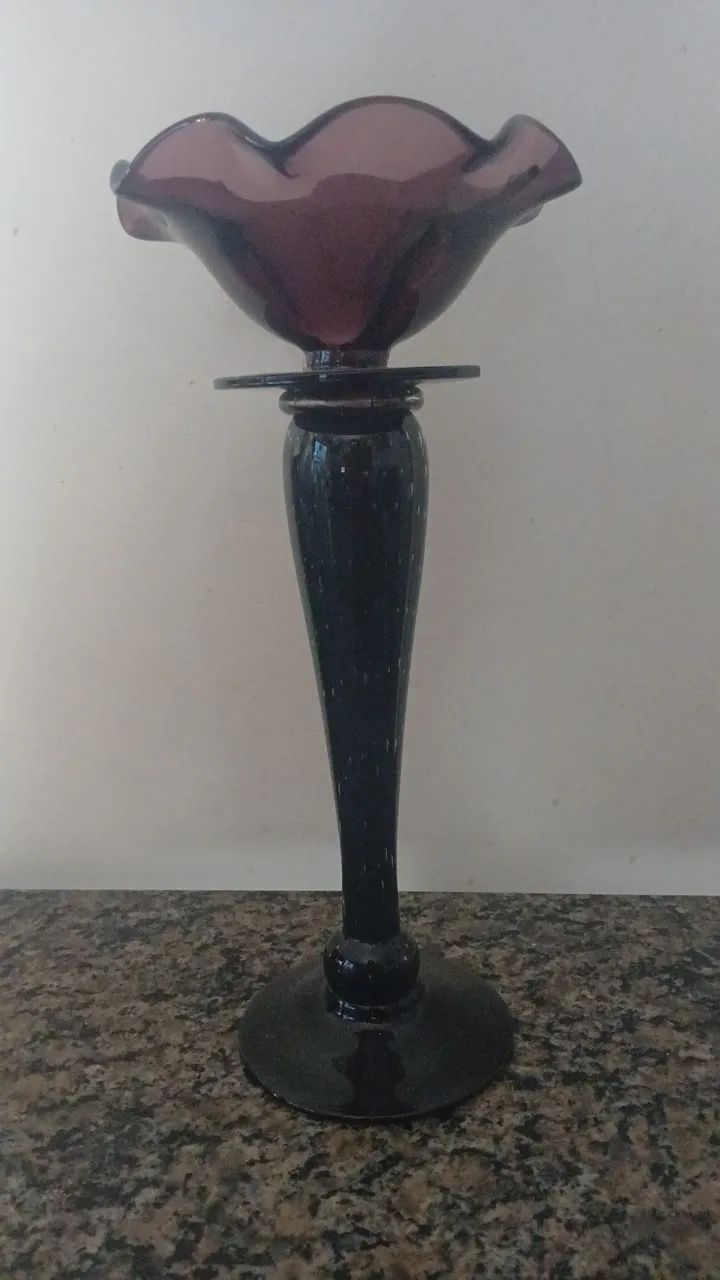 Castiçal de Vidro  - Foto 2