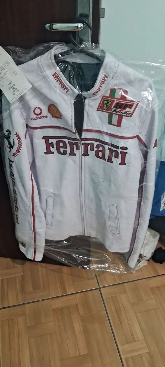 Jaqueta Couro Original Ferrari Puma - Foto 2