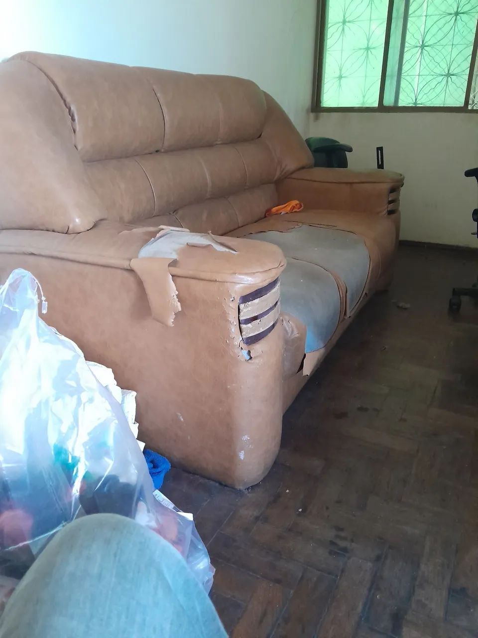 Sofa 3 e 2 lugares doação  - Foto 3