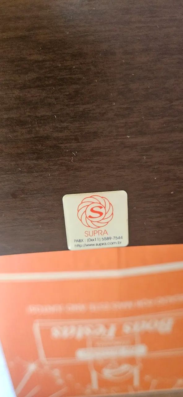 MESA DE ESCRITÓRIO SUPRA - MARROM - Foto 5