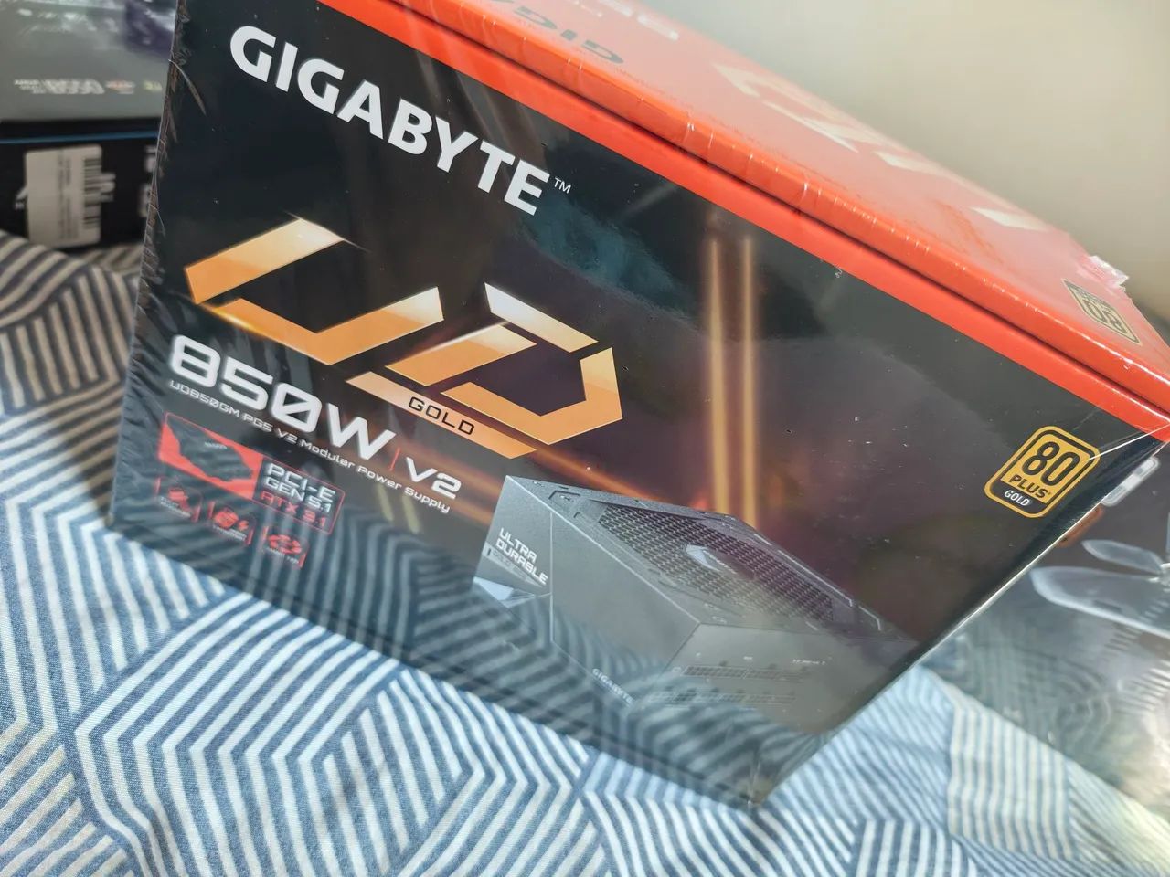Fonte gigabyte ud V2 850w Gold Full módular 