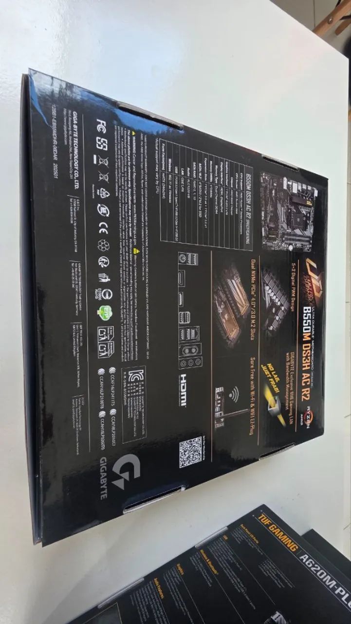 Placa Mãe B550 Gigabyte com WIFI 6 - Foto 2