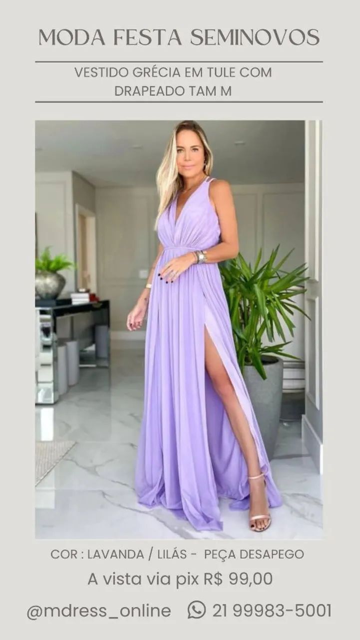 Vestido de festa 