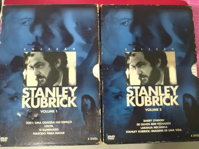 Coleção Stanley Kubrick - 2 Box com 8 DVD's no total (box com marcas de uso)