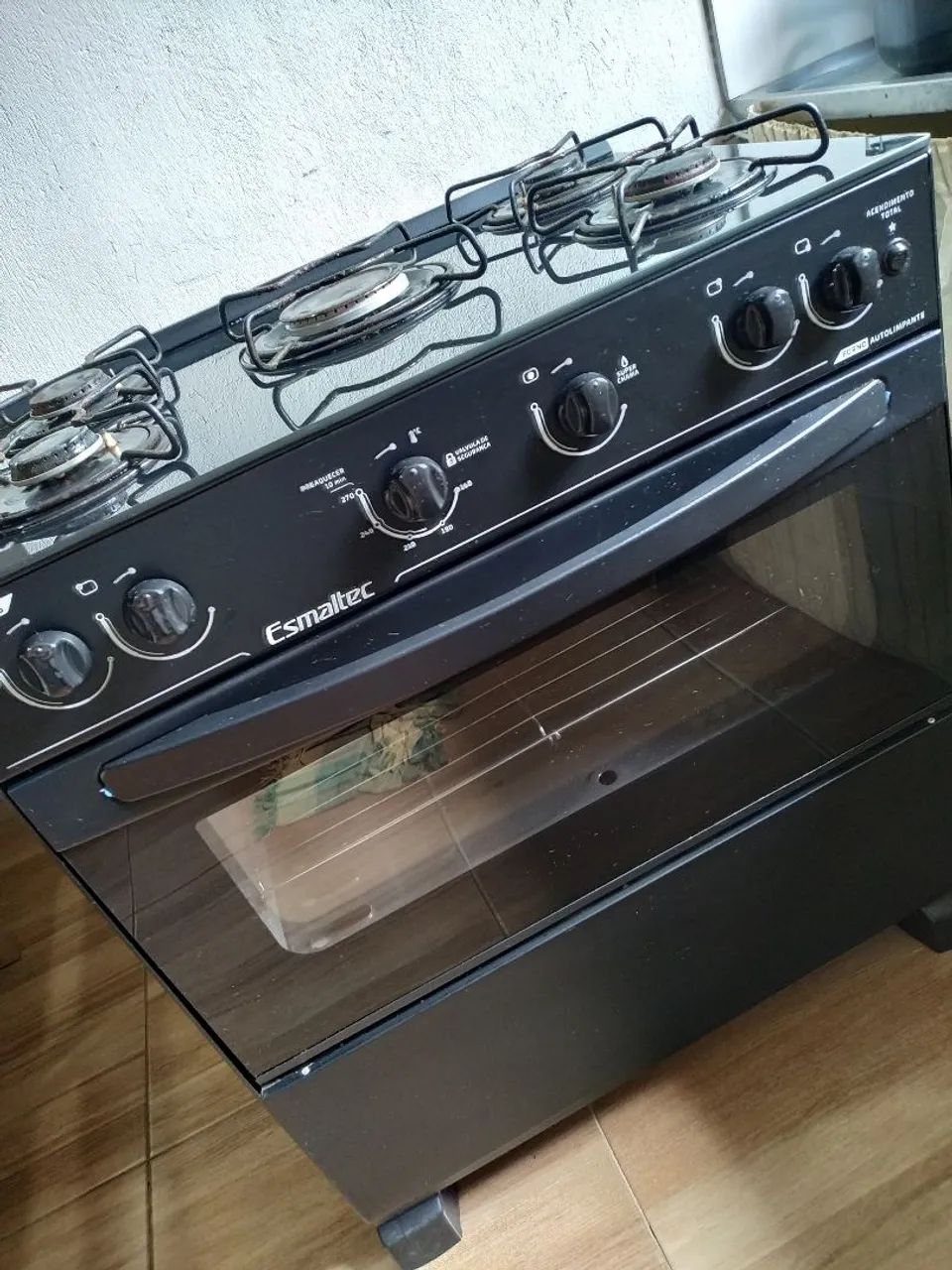 Fogão elétrico esmaltec 5 bocas 