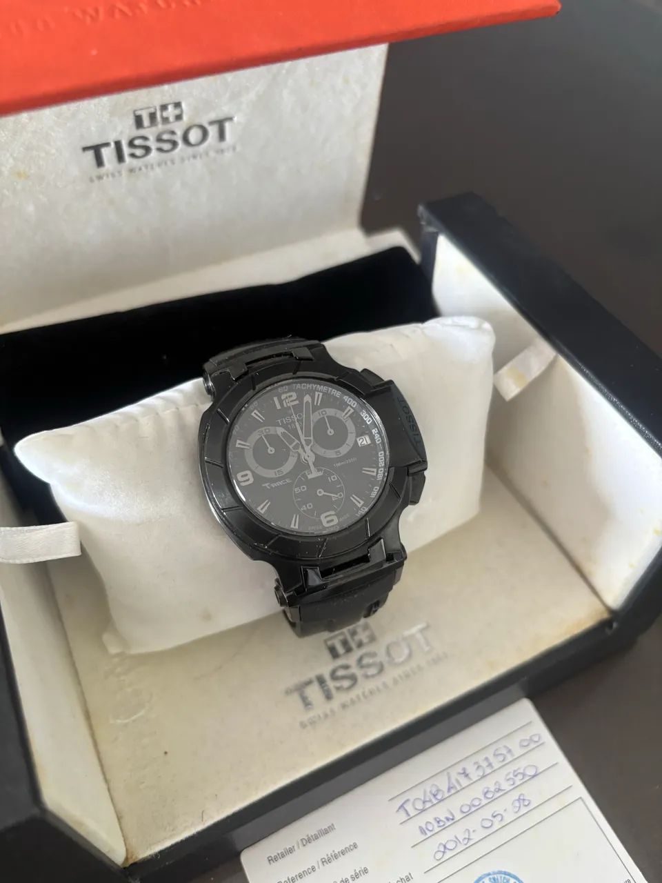 Tissot T Race all black Original com caixa  - Foto 2