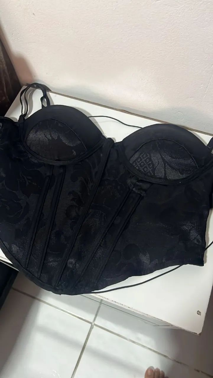Corselete Preto 