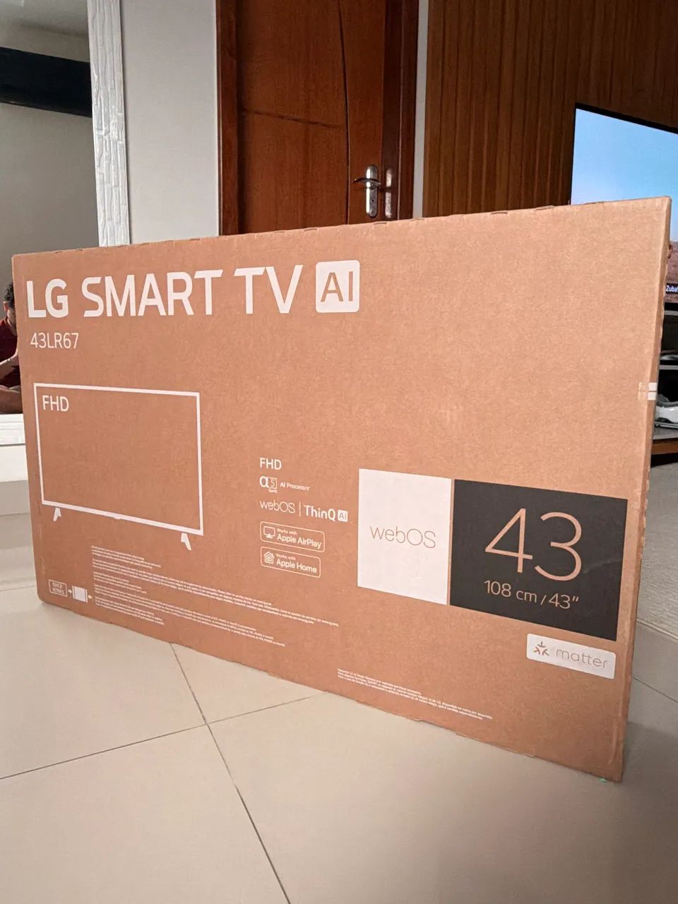 Smart TV 43 LG 2026 Lacrada - Foto 2