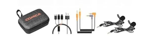 Microfone  lapela, e gravador de áudio( aceito troca) - Foto 2