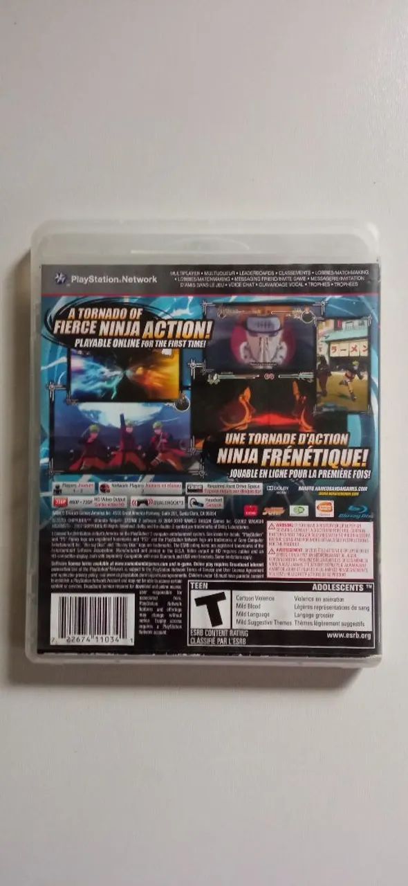 Naruto Ultimamente Ninja Storm 2 ps3 original - Foto 2