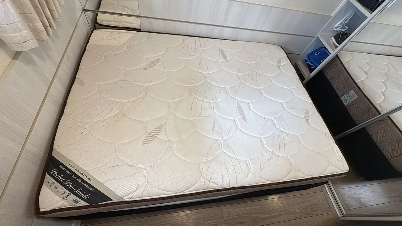 CAMA CASAL ORTOBOM COM BOX ORTOBOM ZERADA - Foto 2