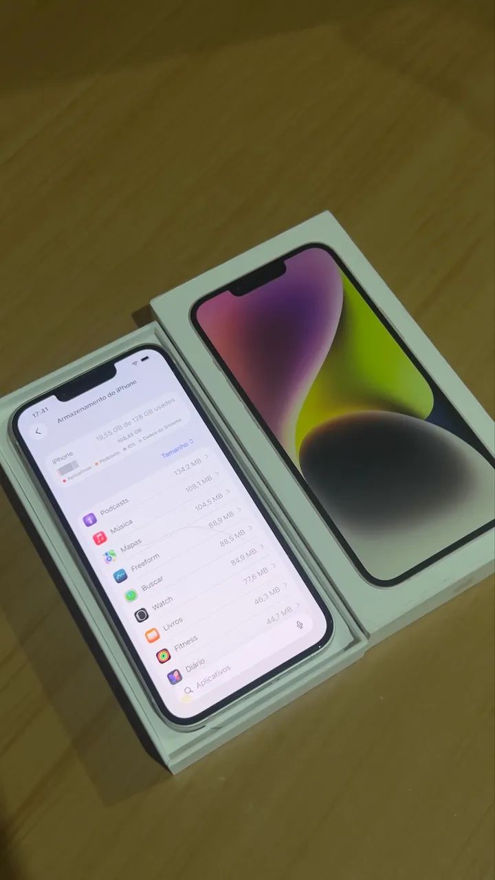 iPhone 14 branco  - Foto 4
