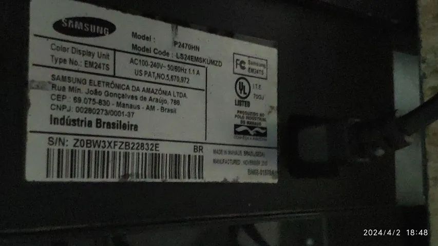 Tv Samsung 24" FullHd - Foto 2