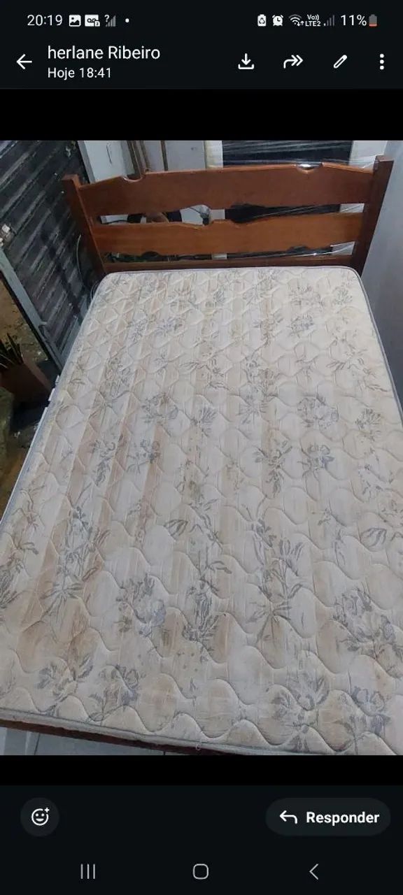 Uma cama de casal completa  - Foto 3