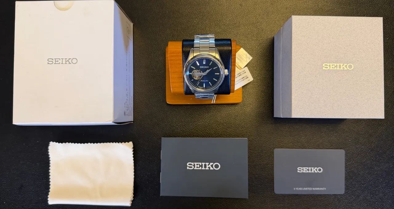 Relógio Seiko Automático Open Heart Novo JDM - Foto 2