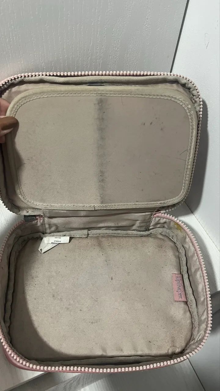 Estojo kipling rosa- usado - Foto 4