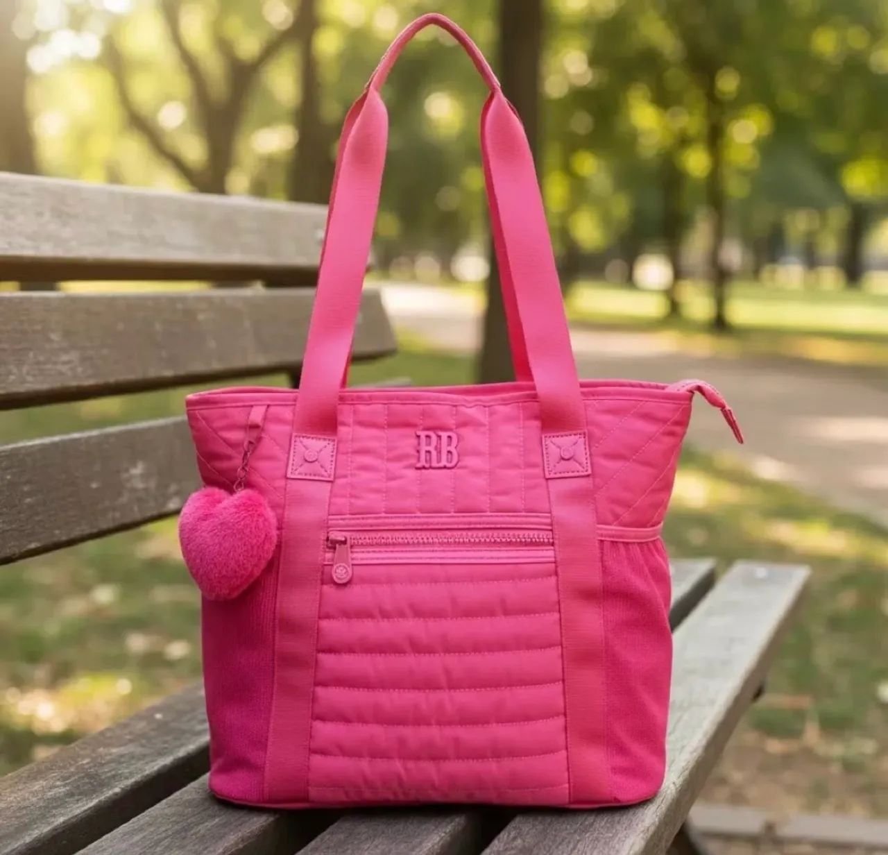 Bolsa Rebeca bombom rosa pink  - Foto 2