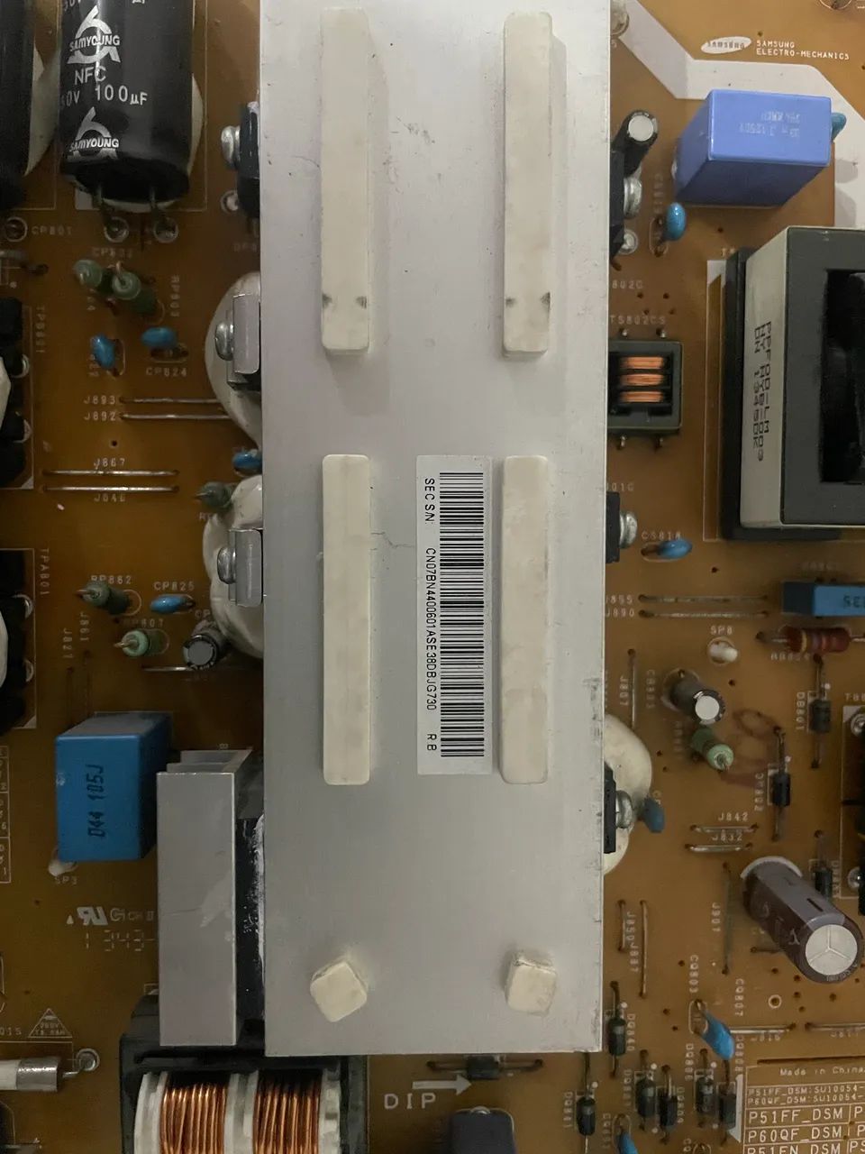 Placa Fonte TV Samsung PL60F5000AG BN44-00601A Original - Foto 3