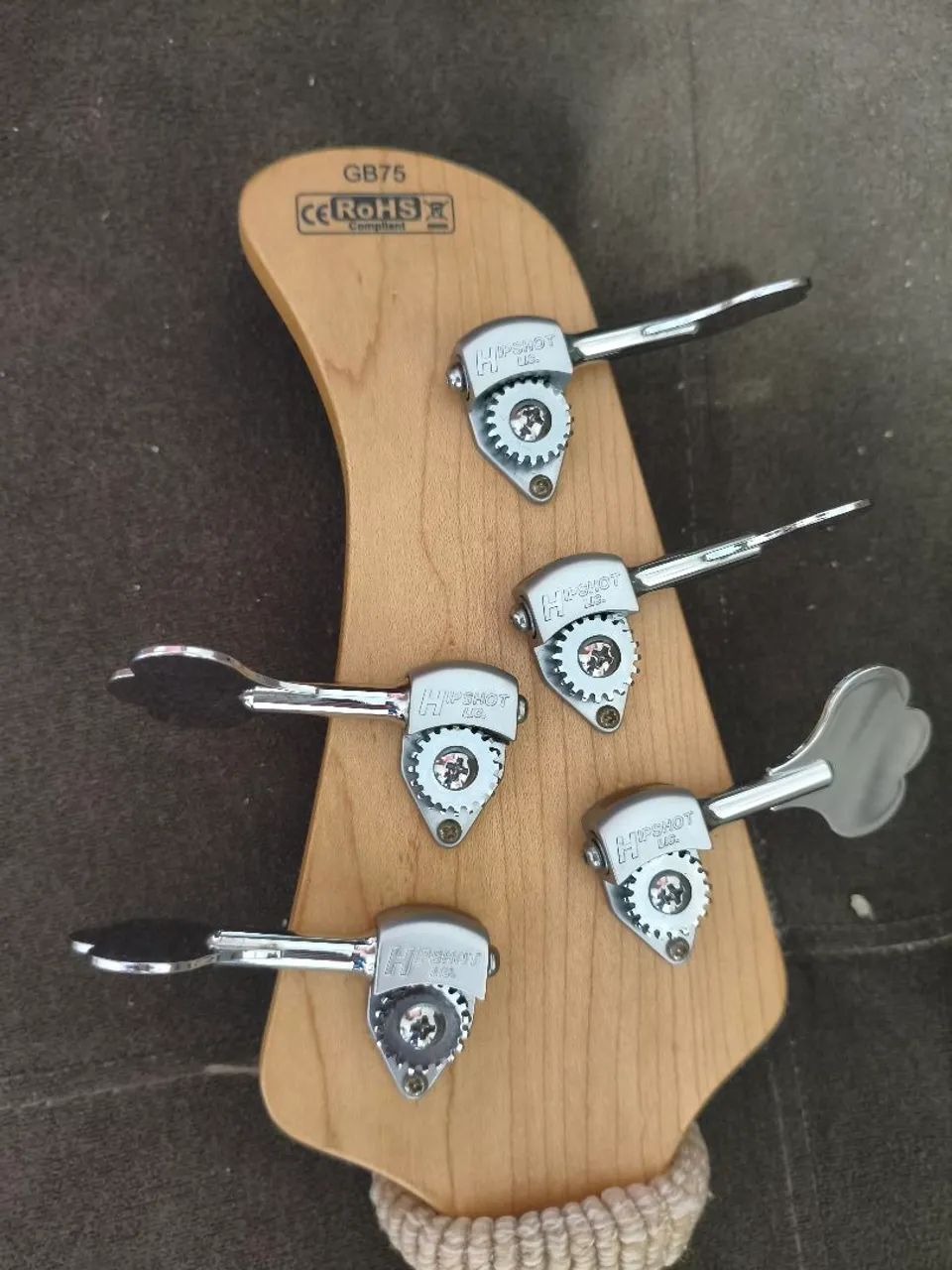 Baixo GB75 Jazzman pré amp BBL custom - Foto 5