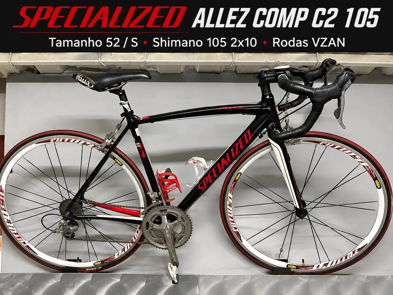 SPECIALIZED ALLEZ COMP C2 105 ? TAMANHO 52/S